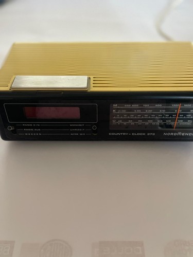 Nordmende radio country clock - nordmende, country-clock