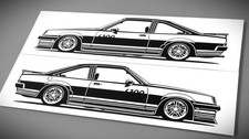 Opel manta i200 sticker - manta,