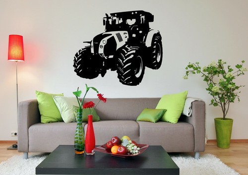 Wandtattoo traktor - -,