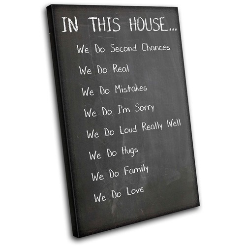 Familie hausordnung typografie - familie,