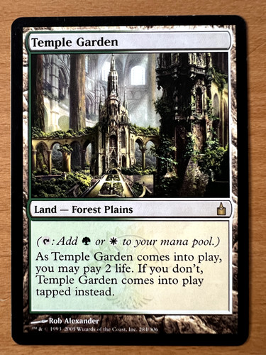 Mtg temple garden ravnica - mtg,