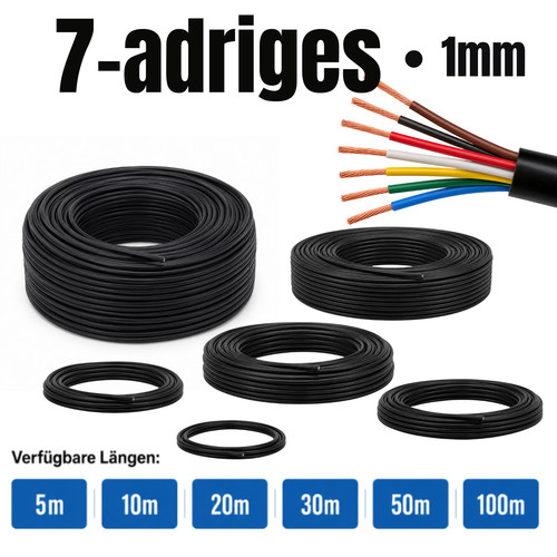 Adriges kabel 7x1 - kabel,