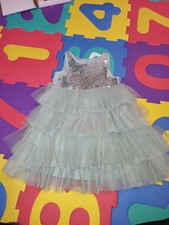 Pailletten Kleid Mädchen 98