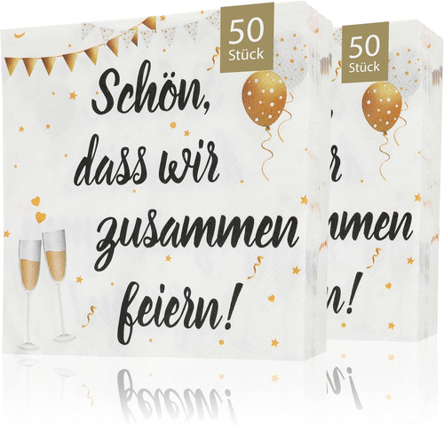 Servietten 100er pack schön - 100er,