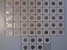 DDR 5 Mark Gedenkmünze Neusilber (Wählen sie zwischen 1968 - 1990)  stempelglanz