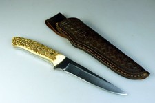 Jagdmesser Böker Arbolito 440 stainless mit Hirschhorn Griffschalen