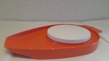 Tupperware Mamsell kleines Schneidbrett D14 mit Spatel Tapferes Helferlein orang