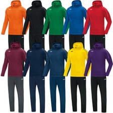 JAKO Classico Präsentationsanzug mit Kapuze Trainingsanzug Jogginganzug M9650