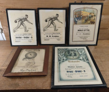 Lot Andenken Urkunden