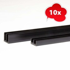 10 x Glasführungsprofil
