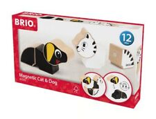 Magnet-Tiere Hund und Katze -