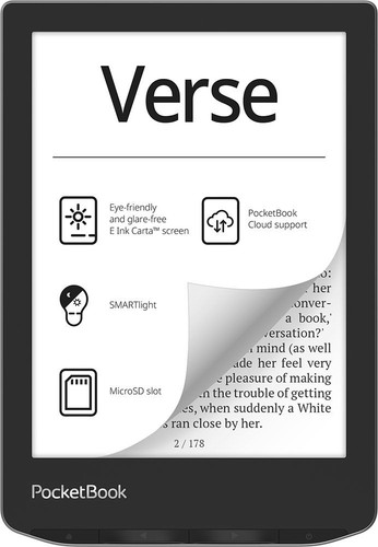 Pocketbook verse mist grey - verse,