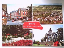 AK. Sinzig am Rhein und Ahr. Mehrbildkarte mit 4 Abb.