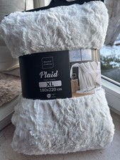 Kunstfell Plaid 180x220 cm