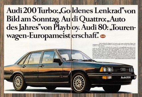 Audi 200 turbo reklame - 200,