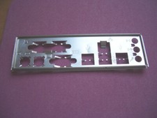 ATX Blende ASROCK P4i65G Schnittstellen Blech Blende  I/O-shield Backplate