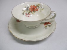 2tlg. Porzellan Set aus