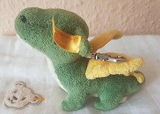 STEIFF 112126 Schlüsselanhänger Drache12cm grün Orginal KF