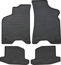 Gummimatten 4-Teile schwarz für VW Lupo ab 1998-2005 Passform Fußmatten PETEX