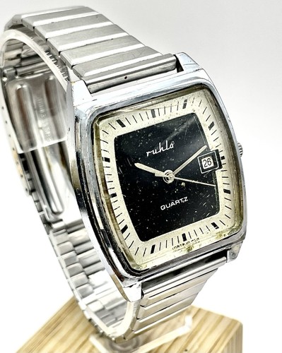 Ruhla quartz herrenuhr uhr - ruhla,