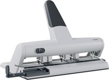 Leitz AKTO Mehrfachlocher variabel 30 Blatt 6-fach, Weiß, neuwertig Retoure