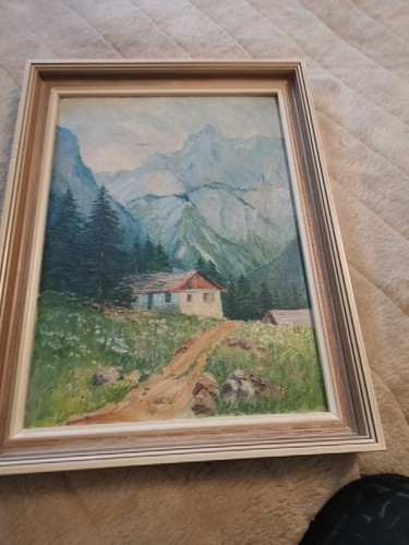 Oelbild von schminke - oelbild,