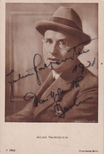 Julius falkenstein dr - julius, "dr