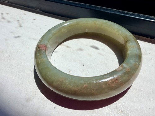 Nephrit hetian jade armreif - hetian,