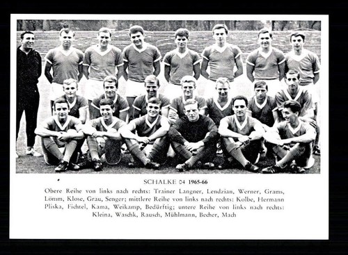 Schalke mannschaftskarte - 04,