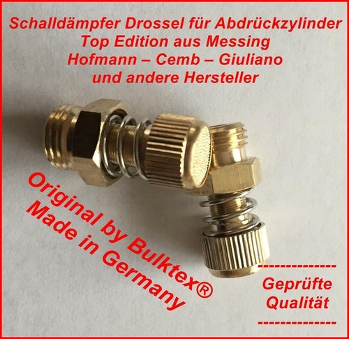 Drosselschalldämpfer messing - drosselschalldämpfer,
