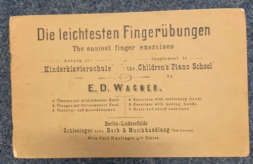 Die leichtesten fingerübungen - leichtesten,