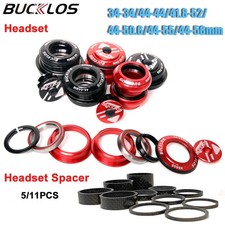 34/44/50.6/55/56mm Sealed Bearings Steuersatz MTB 1-1/8" Straight/Tapered Forks