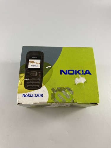 Nokia 1208 schwarz - , virgin