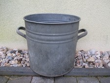 schöner alter Zinktopf