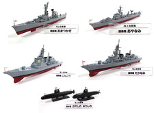 6er Set Schlachtschiffe Japan