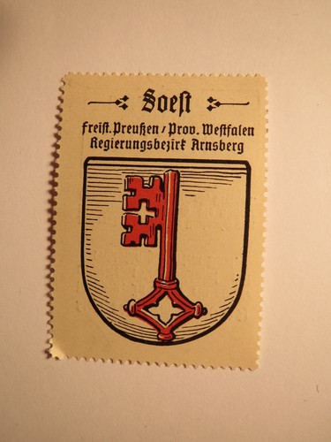 Soest reklamemarke kaffee - soest,