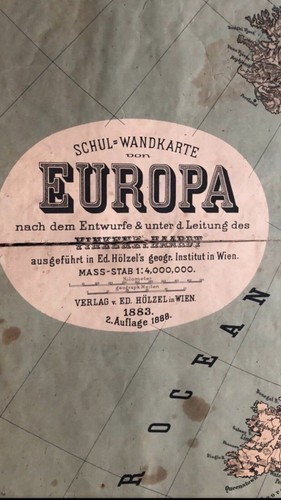 Europa schulwandkarte von - schulwandkarte,