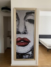 Gold vintage Picture Frame With Art Print