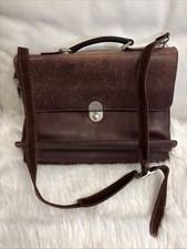 Alte Leder Aktentasche Braun