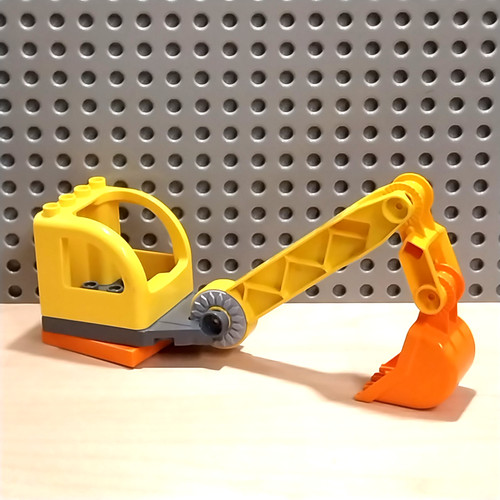 Lego duplo baggeraufbau mit - lego,