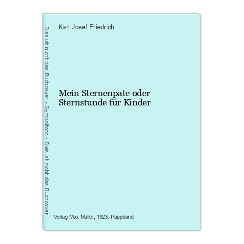 Mein sternenpate oder - mein,