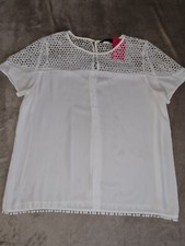 ZARA Bluse Häkellook L/XL
