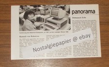 Seltene Werbung | Bericht  ROBOTRON A 7100 DDR Computer Ostalgie 1988