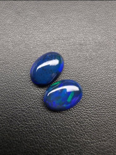 Schwarzer opal cabochon oval - opal,