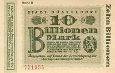 Düsseldorf stadt billionen - stadt, 10