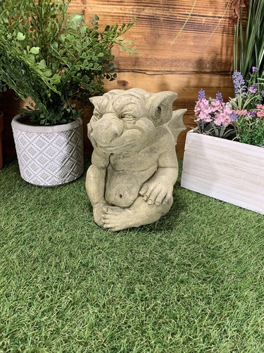 Steingarten gotischer gargoyle - steingarten,