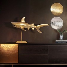 FineBuy Maritime Skulptur Hai