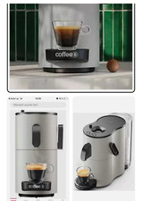 COFFEE B Kaffeemaschine Horizon + Pkg.Kapseln! fast NEU!+OVP