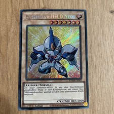 Yu-Gi-Oh! Yugioh Elementar-HELD Neos Blmm-De003 Sammelkarte Secret Rare 
