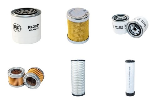 Filter service kit für kubota - kit,